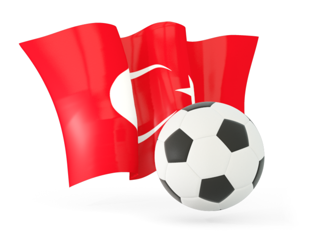 Football with waving flag. Download flag icon of Turkey at PNG format