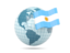 Argentina. Globe with flag. Download icon.
