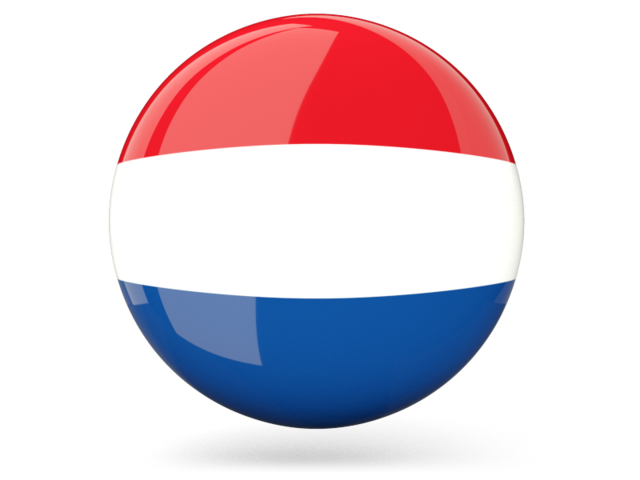 Glossy round icon. Download flag icon of Bonaire at PNG format