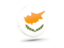 Cyprus. Glossy round icon 3d. Download icon.