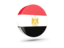 Egypt. Glossy round icon 3d. Download icon.