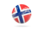 Bouvet Island. Glossy soccer ball. Download icon.