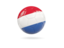 Netherlands. Glossy soccer ball. Download icon.