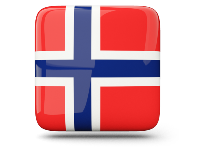 Glossy square icon. Download flag icon of Svalbard and Jan Mayen at PNG format