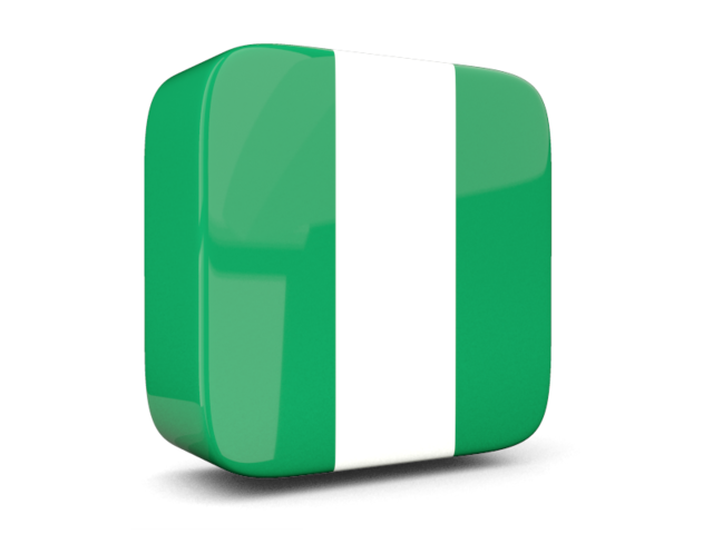 Nigeria Flag Icon Square Flags Iconset Hopstarter