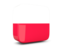Польша. Глянцевая квадратная иконка 3d. Скачать иллюстрацию.