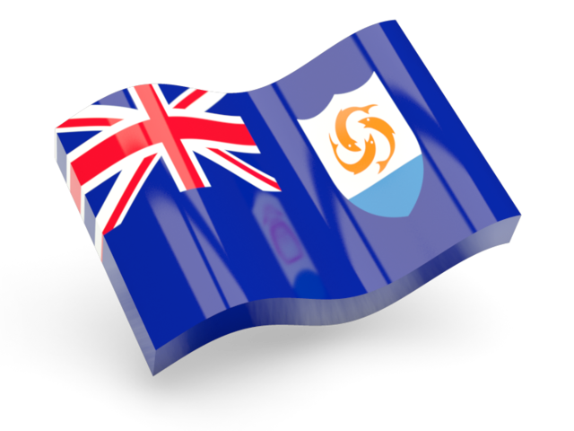 Glossy wave icon. Download flag icon of Anguilla at PNG format