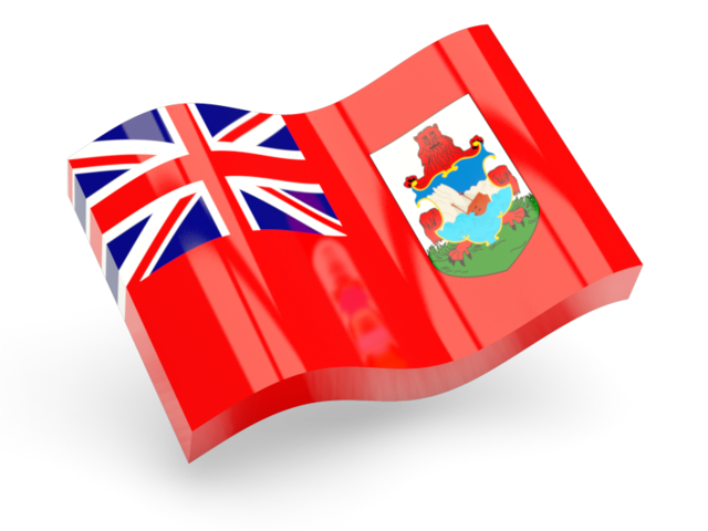 Glossy wave icon. Download flag icon of Bermuda at PNG format