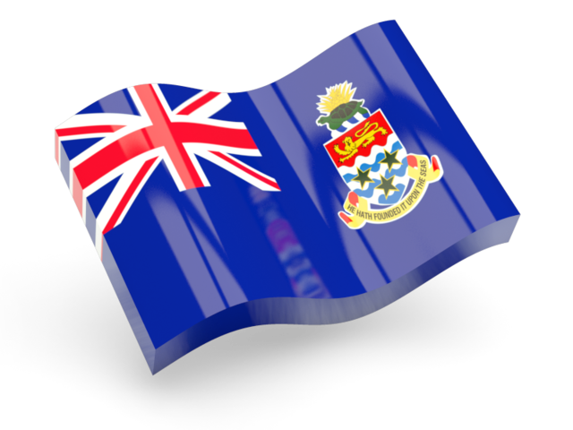 Glossy wave icon. Download flag icon of Cayman Islands at PNG format