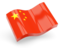 China. Glossy wave icon. Download icon.