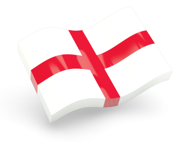 Glossy wave icon. Download flag icon of England at PNG format