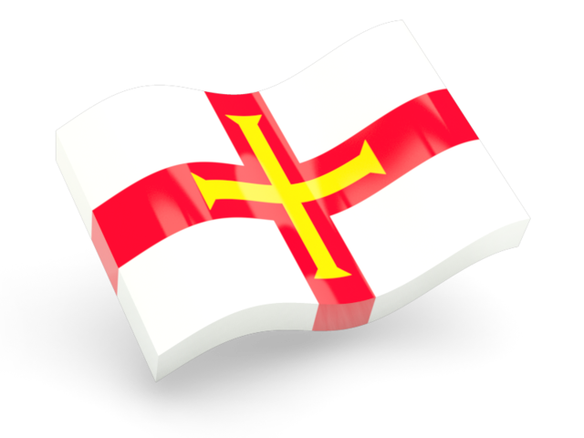 Glossy wave icon. Download flag icon of Guernsey at PNG format