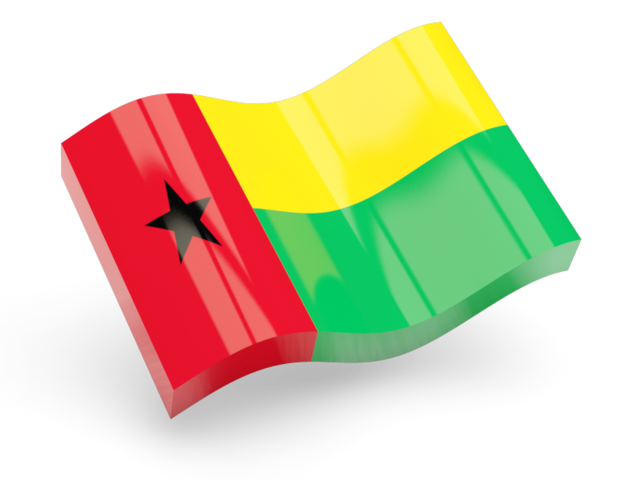 Glossy wave icon. Download flag icon of Guinea-Bissau at PNG format