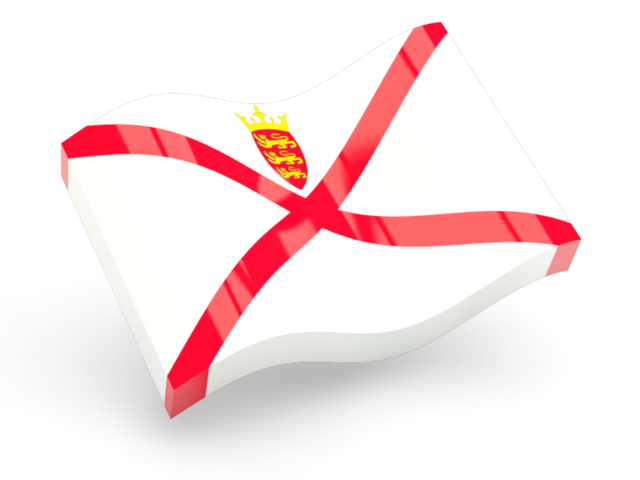 Glossy wave icon. Download flag icon of Jersey at PNG format