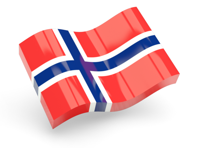 Glossy wave icon. Download flag icon of Norway at PNG format