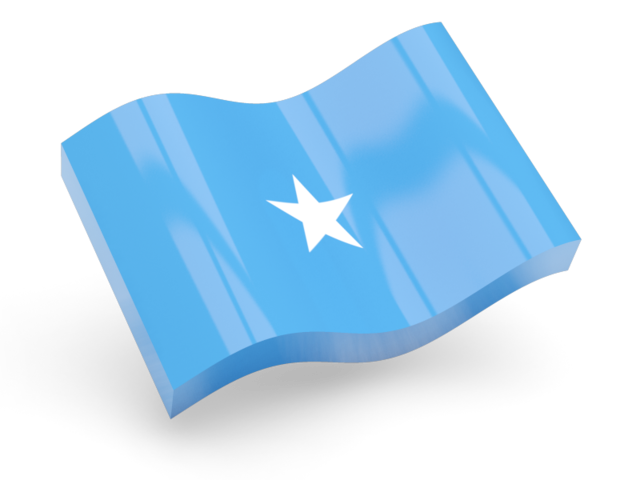 Glossy wave icon. Download flag icon of Somalia at PNG format