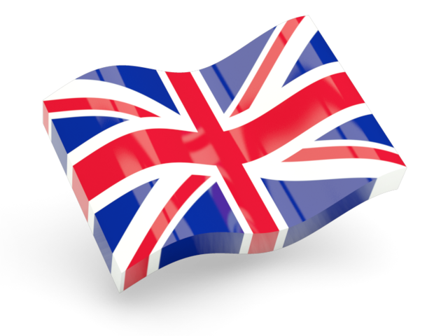 Glossy wave icon. Download flag icon of United Kingdom at PNG format