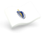Flag of state of Massachusetts. Glossy wave icon. Download icon