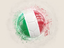 Italy. Grunge football. Download icon.