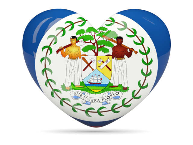 Heart icon. Download flag icon of Belize at PNG format