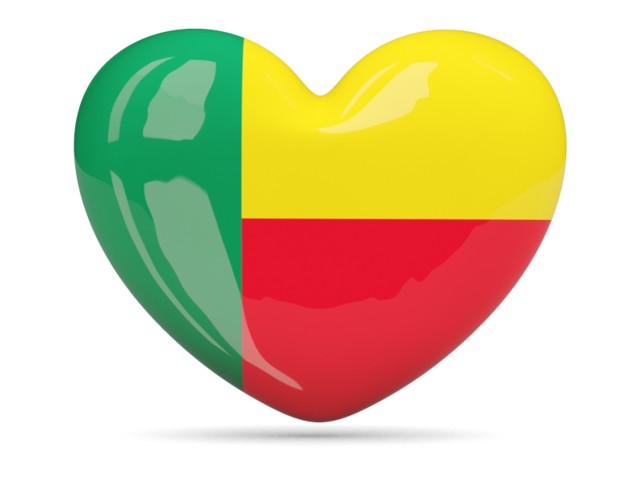 Heart icon. Download flag icon of Benin at PNG format