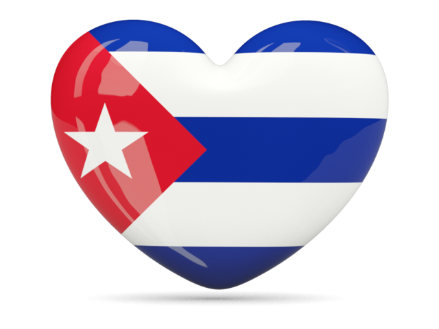 Heart icon. Download flag icon of Cuba at PNG format