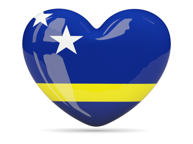 Heart icon. Download flag icon of Curacao at PNG format