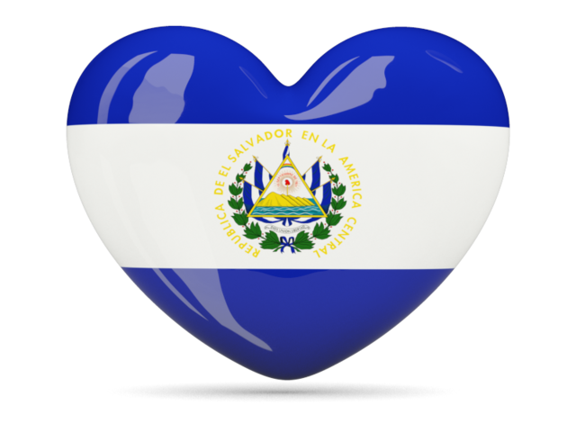 Heart icon. Download flag icon of El Salvador at PNG format