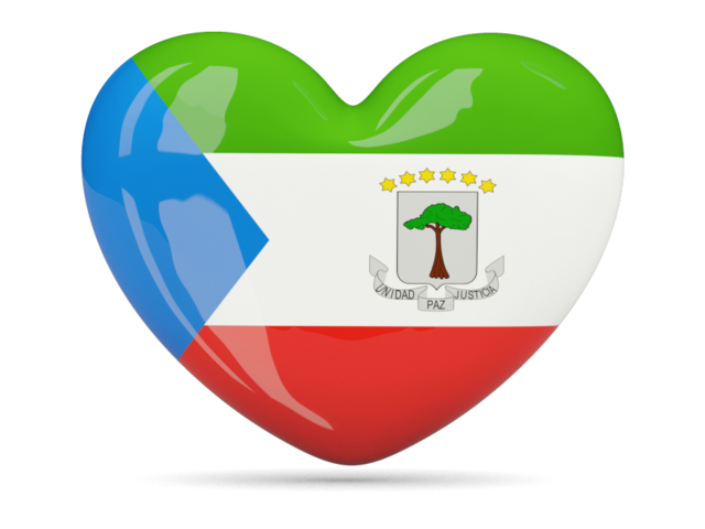 Heart icon. Download flag icon of Equatorial Guinea at PNG format