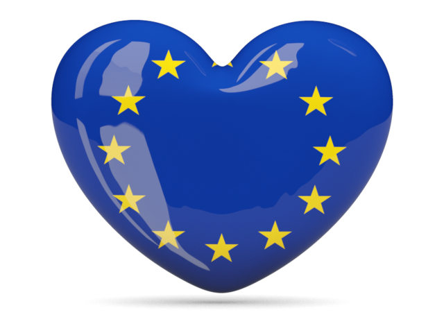 Heart icon. Download flag icon of European Union at PNG format