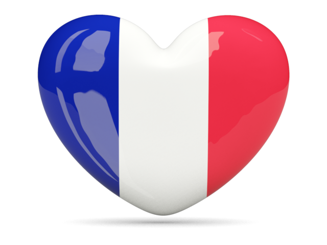 Heart icon. Download flag icon of France at PNG format