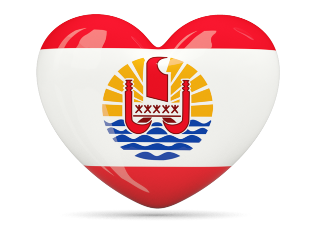 Heart icon. Download flag icon of French Polynesia at PNG format