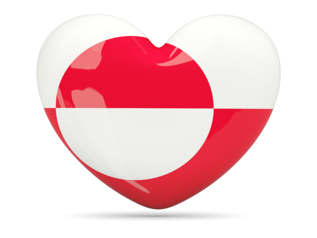 Heart icon. Download flag icon of Greenland at PNG format