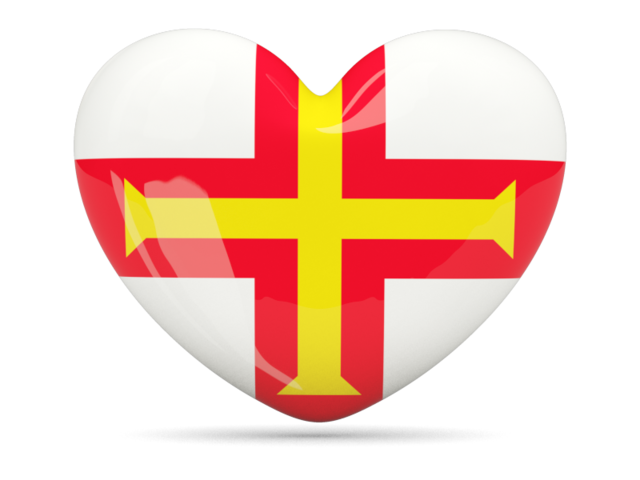 Heart icon. Download flag icon of Guernsey at PNG format