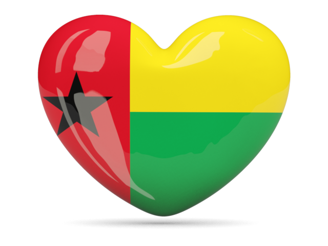 Heart icon. Download flag icon of Guinea-Bissau at PNG format