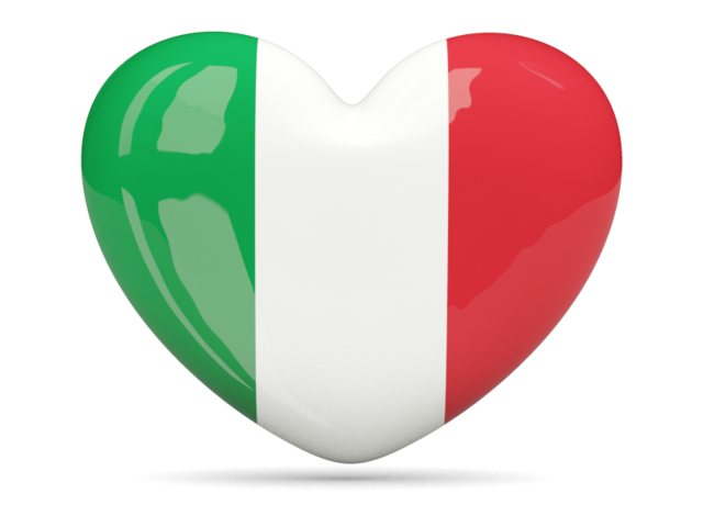 Heart icon. Download flag icon of Italy at PNG format