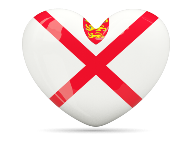 Heart icon. Download flag icon of Jersey at PNG format
