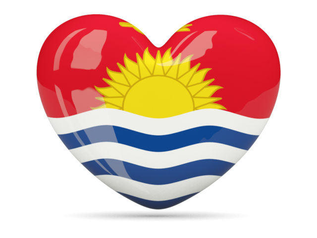 Heart icon. Download flag icon of Kiribati at PNG format