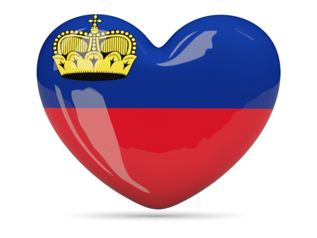 Heart icon. Download flag icon of Liechtenstein at PNG format