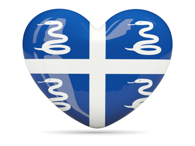 Heart icon. Download flag icon of Martinique at PNG format