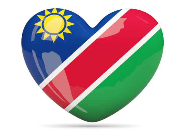 Heart icon. Download flag icon of Namibia at PNG format