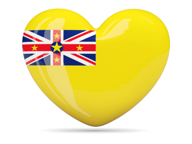 Heart icon. Download flag icon of Niue at PNG format