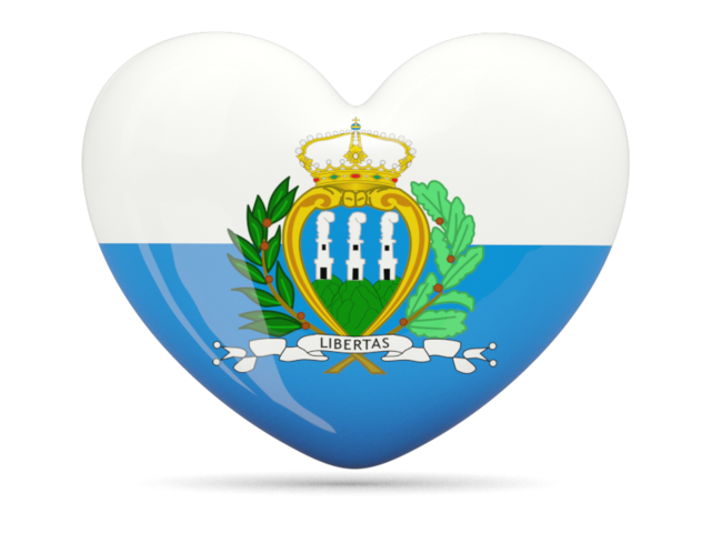 Heart icon. Download flag icon of San Marino at PNG format