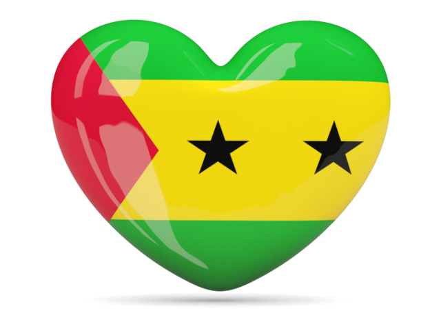 Heart icon. Download flag icon of Sao Tome and Principe at PNG format