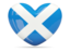 Scotland. Heart icon. Download icon.