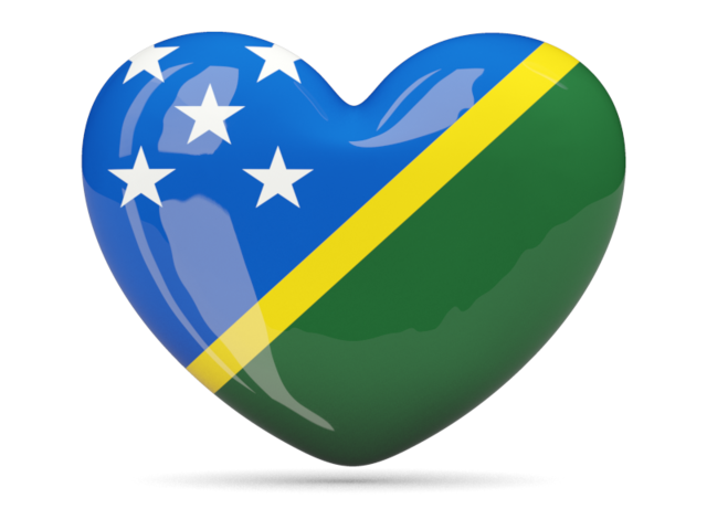 Heart icon. Download flag icon of Solomon Islands at PNG format