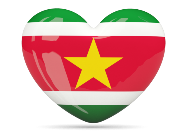 Heart icon. Download flag icon of Suriname at PNG format