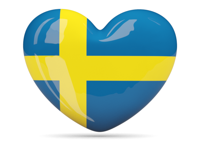 Heart icon. Download flag icon of Sweden at PNG format