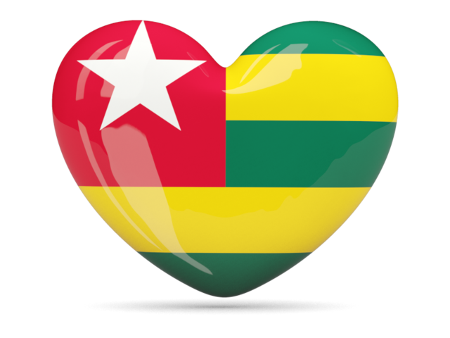 Heart icon. Download flag icon of Togo at PNG format