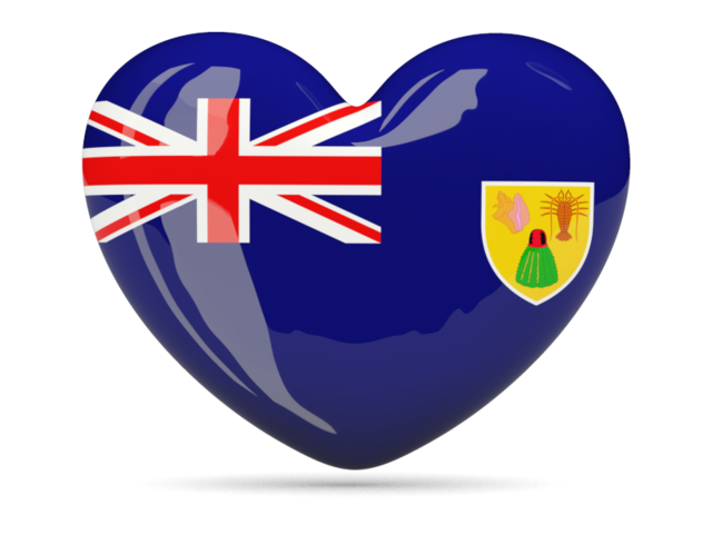 Heart icon. Download flag icon of Turks and Caicos Islands at PNG format